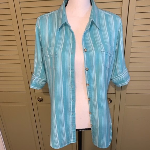 Women’s Cut French Cuff Flannel - Picture 1 of 8